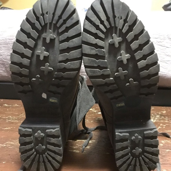 Lucky Brand ankle bootie with sweater cuff - 9.5 - Picture 4 of 7